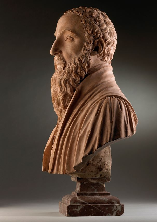 Gilles-Lambert Godacharle - Bust of Michel de Montaigne (1533-1592) French Renaissance philosopher and essayist | MasterArt